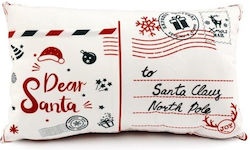 Arti Casa Χριστουγεννιάτικο Μαξιλάρι Santa Letter 50x30cm
