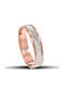 Themelidis Jewels Wedding Rings Bicolour 18K