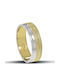 Themelidis Jewels Wedding Rings Bicolour 22K
