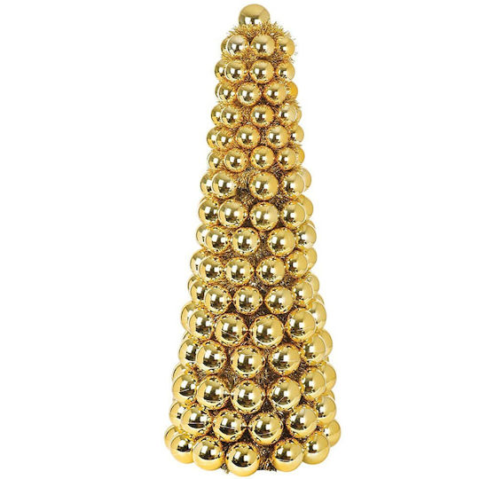 Christmas Decorative Tree 120cm Adorned Yellow