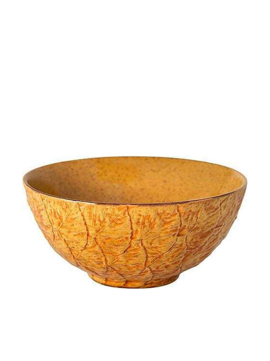 Bordallo Pinheiro Ceramic Salad Bowl