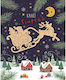 Hwx111 Fun Creations Greeting Christmas Card Ho...