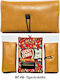 Simona Tobacco Pouch With Snap Closure FLOWERS