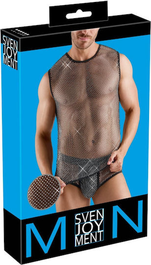Svenjoyment Underwear Sexy Ανδρικό Top Διάφανο
