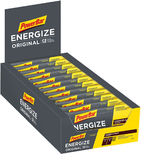 PowerBar Energize Original Tray Бар Енергия с Бисквитки и Крем 15x55гр