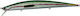 Soul Lures Gun Minnow Artificial Bait Minnow 17.5cm/34g #03 Silver Coral