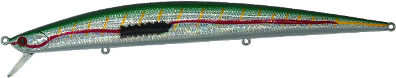 Soul Lures Gun Minnow Artificial Bait Minnow 17.5cm/34g #03 Silver Coral