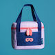 Super Petit School Insulated Snack Bag Lilac 16.5x15x20cm