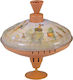 Egmont Wooden Spinning Top with Music for 10+ Months