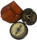 Solar Compass Vintage Leather Case