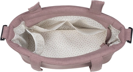 Walking Mum Τσάντα-Αλλαξιέρα Ώμου/Χειρός Gala Cherry Μπορντό 36x23x11εκ.