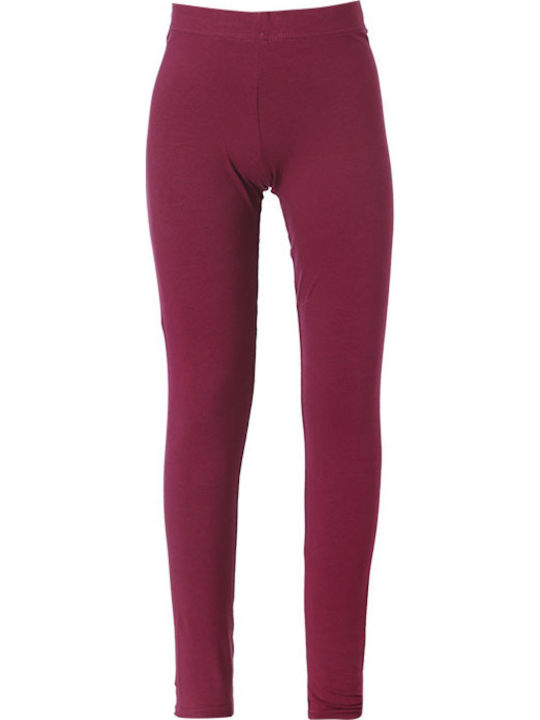 Kids Legging Long Burgundy