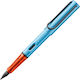 Lamy Al-star Stilou De Scris Extra Fine Roșu Din Aluminiu Cu Cerneală Albastră