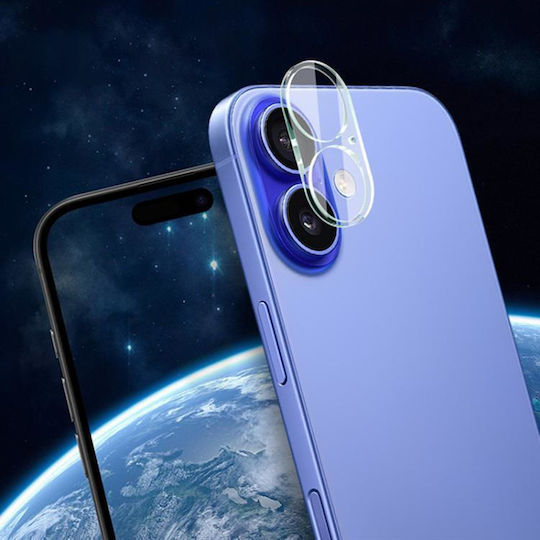 Iphone 16 16 Plus Xdcase Folie Cameră Transparentă Integrată din Sticlă Temperată