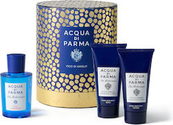 Acqua di Parma Fico Di Amalfi Männliches Duftset mit Eau de Toilette 3 Stück