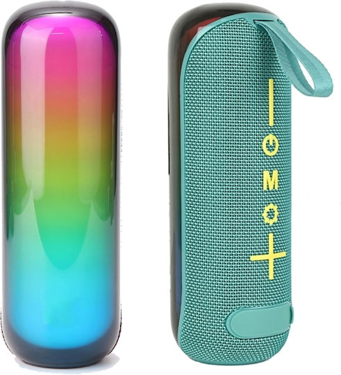 T&G Ηχείο Bluetooth με Ραδιόφωνο και Διάρκεια Μπαταρίας έως 3 ώρες Διάφανο TG-384