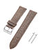 Tweed Khaki Uhrenarmband Easy Click 22mm