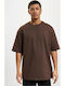 T-shirt Καφέ