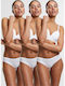Women's Brazil 3Pack White