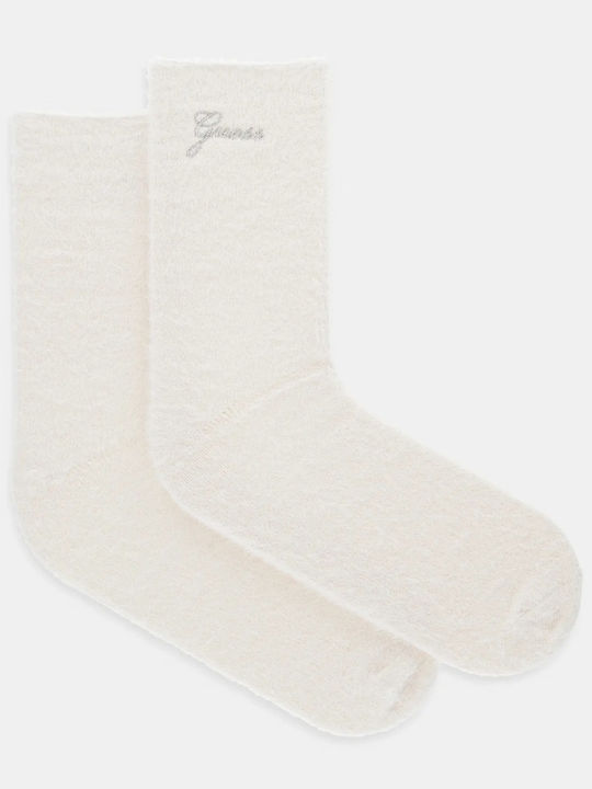 Guess Women's Socks Ecru