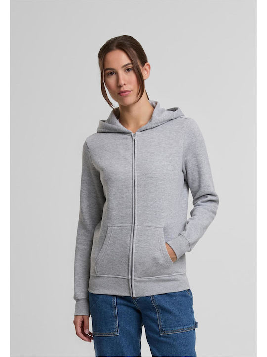 Urban Classics Lang Damen Sweatshirtjacke Kapuz...