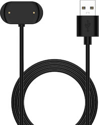 Magnetic Charging Cable Charger for Amazfit T-Rex Ultra Smart Watch Black