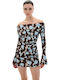 Rochie Mini De Seară Multicoloră