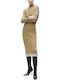 Midi Dress Camel