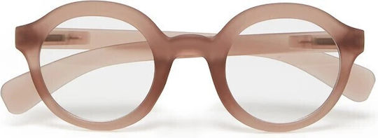 Okkia Lauro Round Reading Glasses +1.00 In Pink Colour OK041RO-100-370620