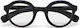 Okkia Lauro Round Reading Glasses +1.00 in Black Color OK041VK-250-370580