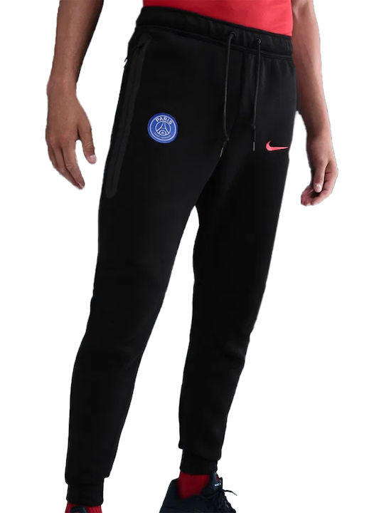 Paris Saint-germain Tech Sweatpants with Elastic Black