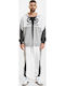 Παντελόνι Φόρμας Grey Melange, White, Anthracite