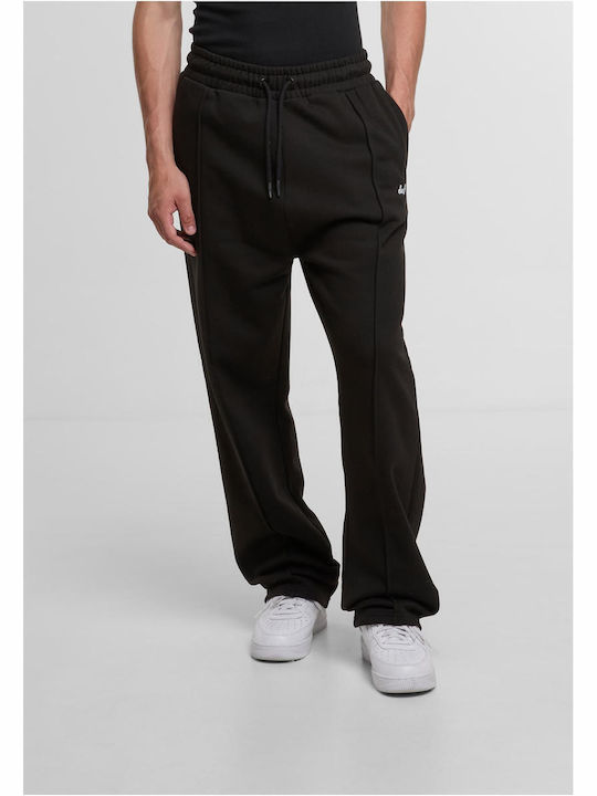 Men's Sweatpants Jogging Pants Without Elastic Jetblack