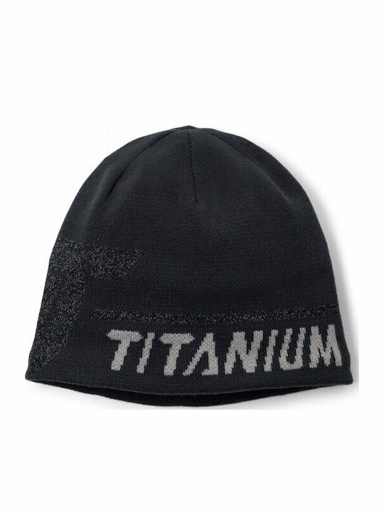 Beanie Unisex Beanie Knitted in Black color