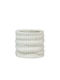 Buff Fleece Sportliches Halsband Weiß