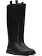 Leather Women's Boots Black