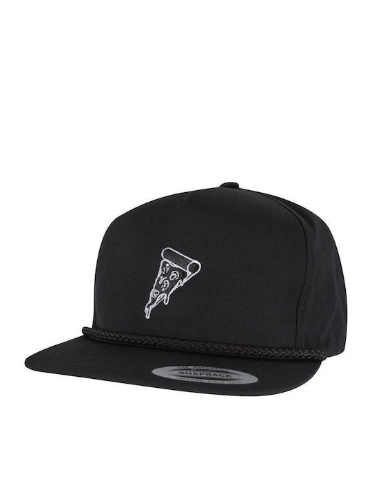 Pizza Golfer Cap Black One