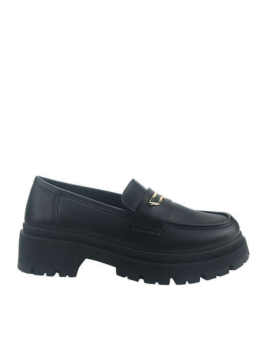 Women's Moccasins in Black Color