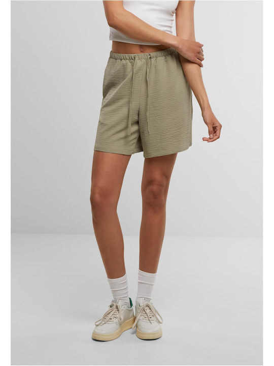 Urban Classics Γυναικείο Σορτς Pale Olive