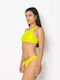 High Neck Bikini Top Πράσινο