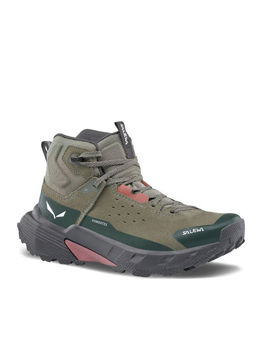 Salewa Salewa Pedroc 2 Leder Frauen Wanderschuhe Grüne