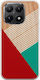 Triangles Lines Xiaomi 15t 5g Flexible TPU Transparent Silicone