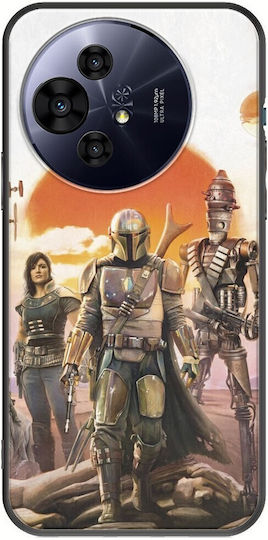 Mandalorian TCL 50 Pro NXTPAPER 5G Husa TPU Silicon Negru