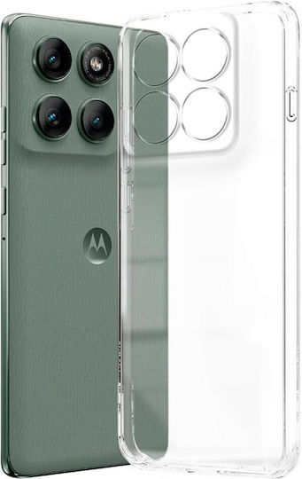 Transparente Silikon Handyhülle Motorola Moto G86 5G Dicke 1,5 mm