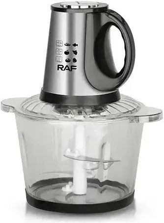 Raf Mini tocător Multi 800W cu recipient 3lt Negru