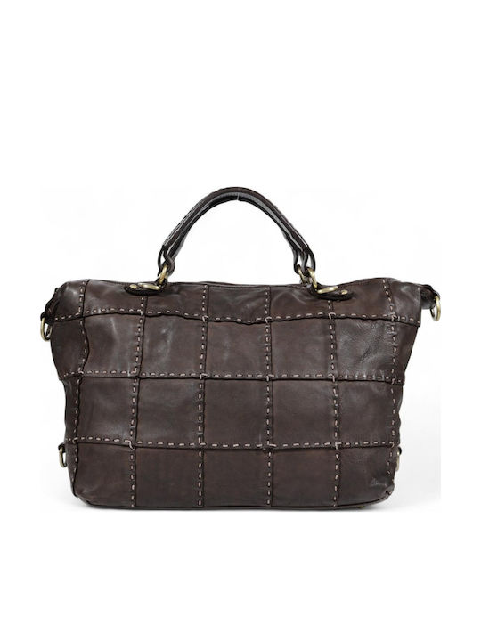 Passaggio Leather De piele Geantă de damă De mâ...