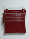 Leather Women's Bag Crossbody Green
