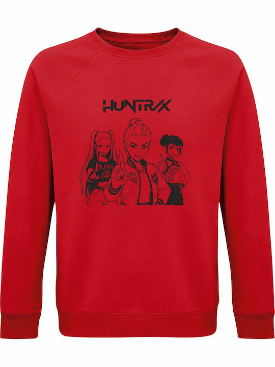 kirikoko Kinder-Sweatshirt Red Kpop Demon Hunte...