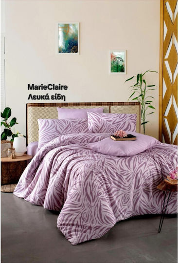 Mardim Чаршаф King Size с Ластик 180x200+30см. Многоцветен