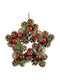 Weihnachtskranz 34x34 Edelman Eton Rot 1180496 34x34